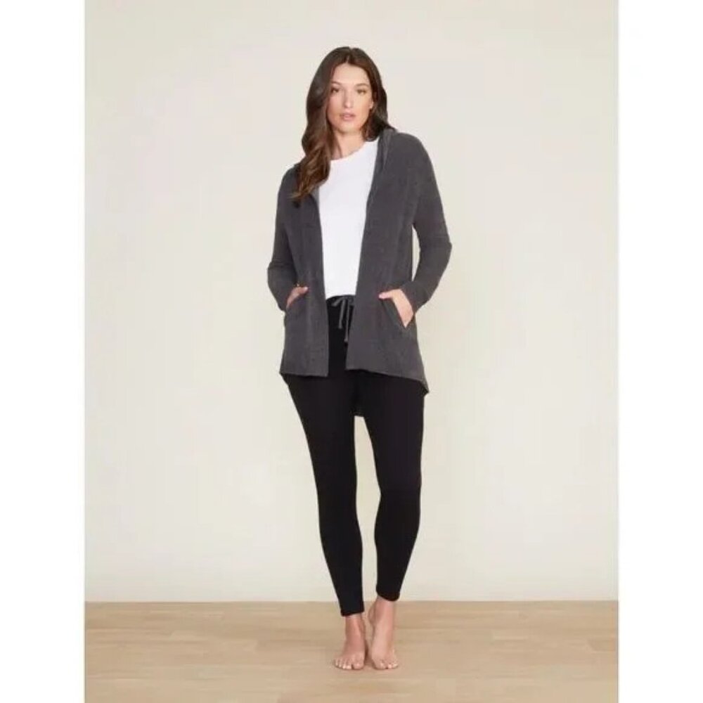 Barefoot Dreams CozyChic Ultra Lite® Hooded Cardi Women's Small